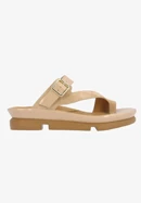 SHOP ALANZA SANDAL IN NUDE SUEDE