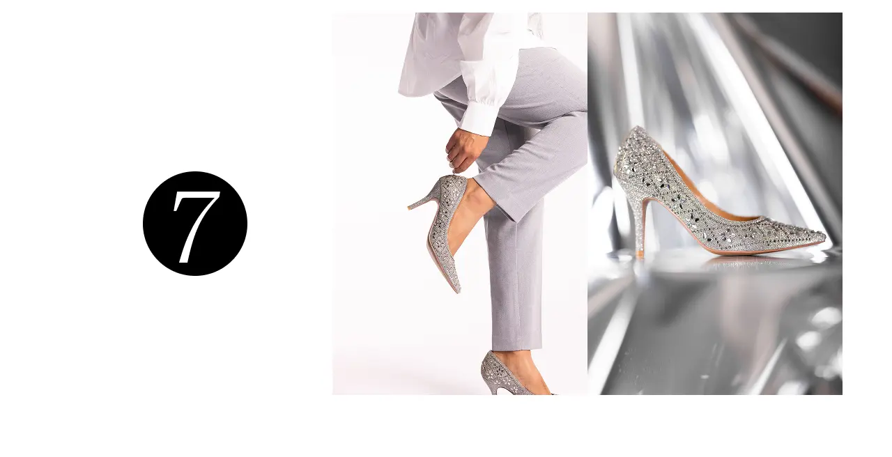 shop barlow pewter rhinestone pump