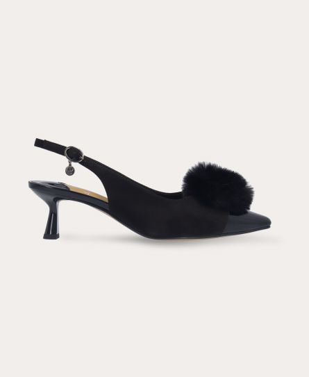shop hevina in black suede