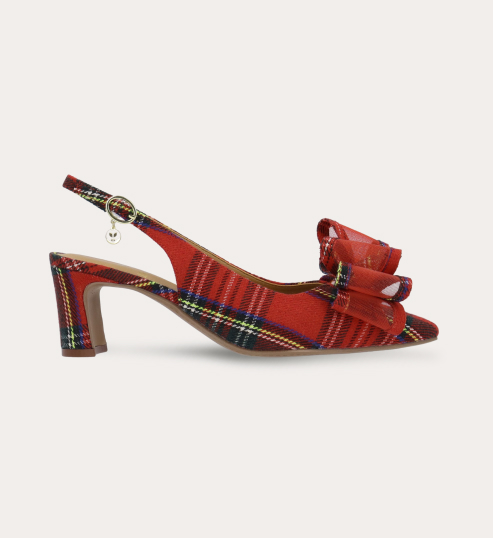 shop kalindra in red plaid