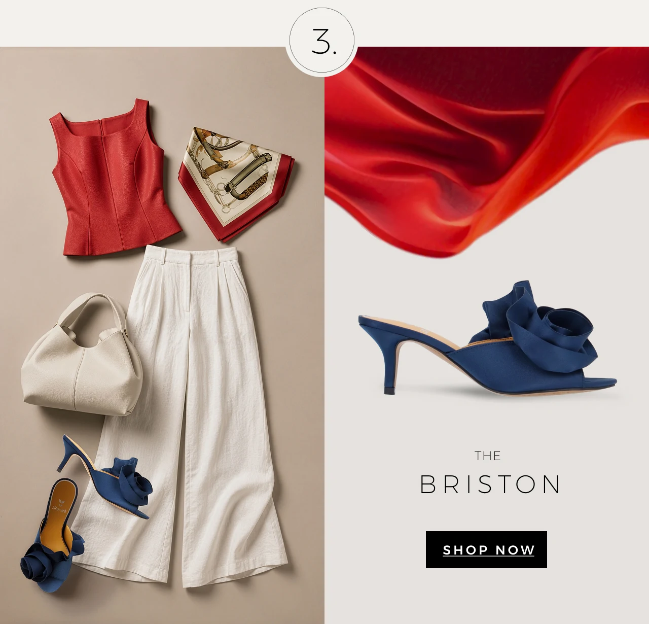 shop briston satin navy floral rose heel slide
